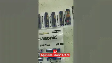 Panasonic AAA and AA batteries #electricalshop #jjagencies #wholesaleshop