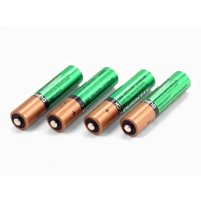 Аккумуляторы типа AAA DURACELL Turbo (комплект 4 штуки) 900mAh 200.01092A-0