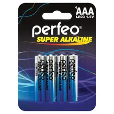 Батарейка Perfeo AAA 4BL Super Alkaline (4 шт)