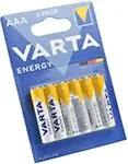 Батарейки varta energy AAA бл. 6-0