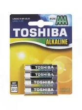Элемент питания (батарейка) Toshiba LR03/AAA 286 BL4 sen4454