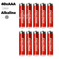 Батарейка алкалиновая Smartbuy LR03 AAA 40шт коробке