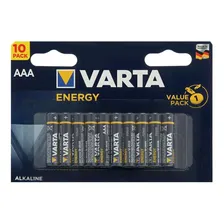 Батарейки алкалиновые Varta Energy AAA LR03 10 шт