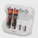 Зарядное устройство Hixon AA AAA для литиевых аккумуляторов с USB и type C
