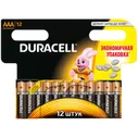 Батарейки AAA Duracell LR03 BL12 BASIC