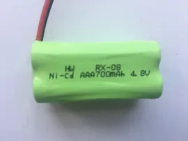 Аккумулятор NI-CD AAA 4.8V 700MAH форма ROW разъем YP