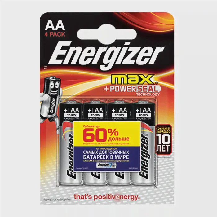 Батарейка Energizer Max+Power Seal AAA/LR03
