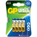 Батарейка GP Ultra Plus AAA (LR03) 24AUP алкалиновая 4 шт