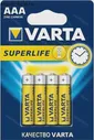 Батарейка VARTA SUPERLIFE AAA/R03 1 шт.