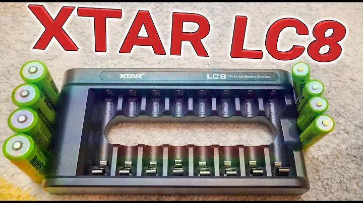 Xtar LC8 Review Type C Special feature AA AAA charger lithium ion