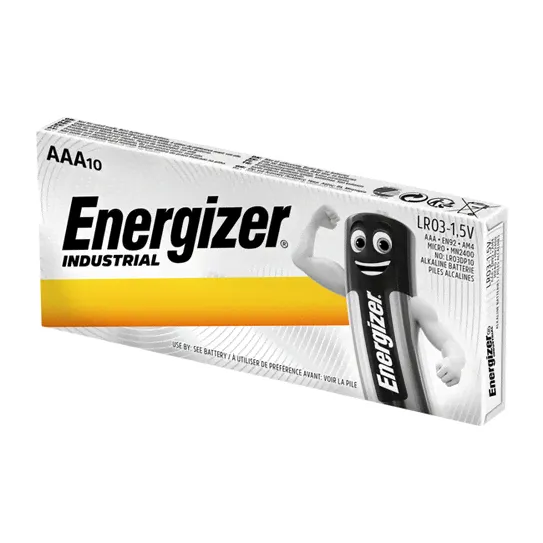 Батарейка ENERGIZER Industrial AAA LR03 BOX10-0