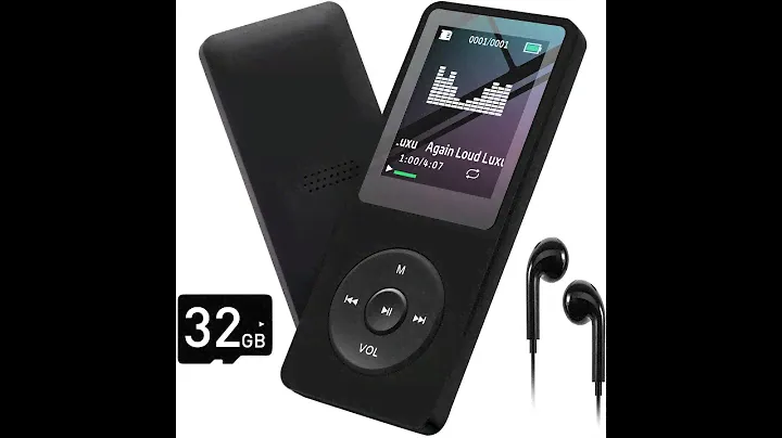 MP3 Player with 32GB SD card with a Speaker and FM Radio by arungo