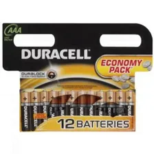Элемент питания (батарейка) Duracell LR03/AAA 286 BL12 durБ0014520