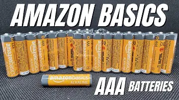 Amazon Basics 20 Pack AAA High Performance Alkaline Batteries Overview
