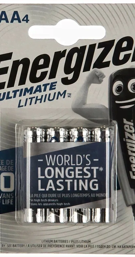 Батарейка Energizer Ultimate Lithium AAA/R03 (4шт./уп)-1
