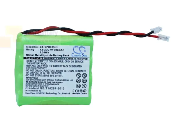 Аккумулятор CS-CPB035UL для Universel AAA x 4 4,8V 700Ah Ni-MH