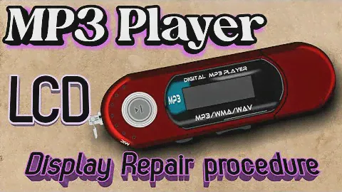 USB MP3 Player and Recorder || LED Backlit Repair Video