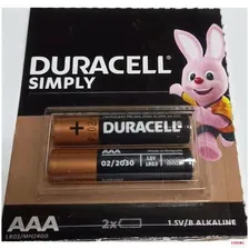 Дюрасел / Duracell - Батарейки Extra Life AAA LR03/MN2400 2 шт