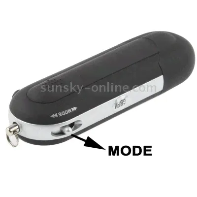 4GB MP3 Player with LCD Screen, Support FM Radio, Work with AAA battery, Use as USB Flash Disk(Black)-3