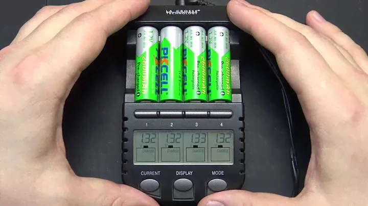 PKCELL NI-MH AA АККУМУЛЯТОРЫ ИЗ КИТАЯ 1.2V 2600 mAh ALIEXPRESS ТЕСТ ЁМКОСТИ АККУМУЛЯТОРОВ