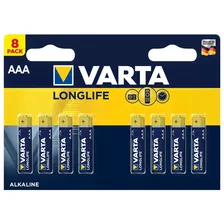 Батарейка VARTA LONGLIFE AAA (упаковка 8шт) 04103101418