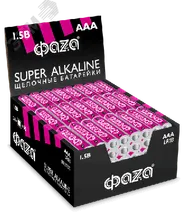 Элемент питания AAA ФАZА LR03 Super Alkaline Shrink-4
