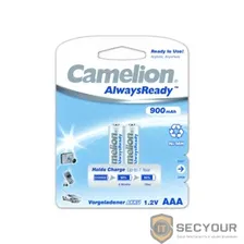 Camelion AAA- 900mAh Ni-Mh Always Ready BL-2 (NH-AAA900ARBP2, аккумулятор, 1.2В)