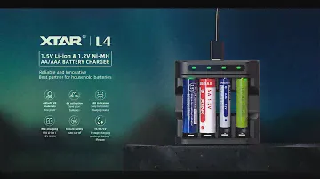 New Release -XTAR L4  Battery Charger Operating Instruction: for 1.2V NI-MH &1.5V Lithium AA AAA