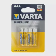 Батарейка солевая Varta SuperLife AAA