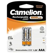 Аккумуляторная батарея Camelion AAA-1000mAh Ni-Mh BL-2