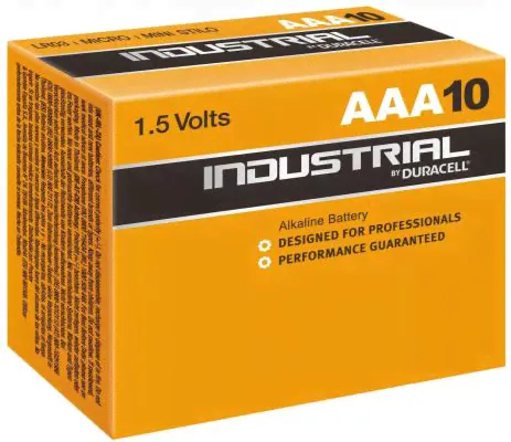 Батарейки Duracell Industrial AAA 10 шт