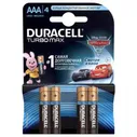 Батарейки DURACELL Turbo Max AAA/LR03-4BL 111692