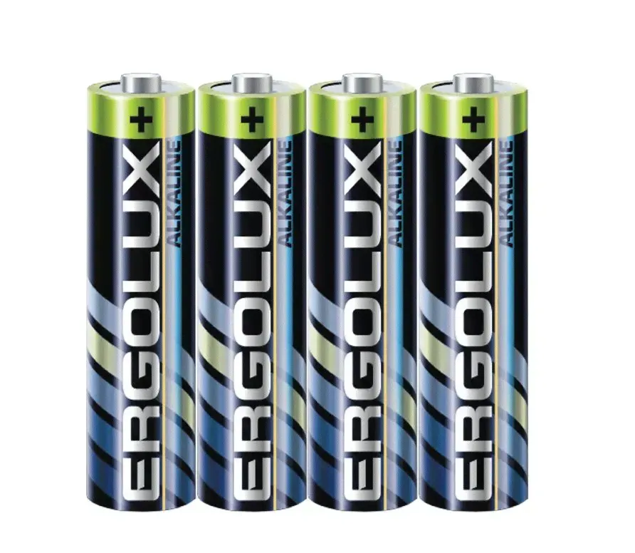 Батарея Ergolux Alkaline LR03 SR4 AAA 1150mAh (4шт) спайка-0