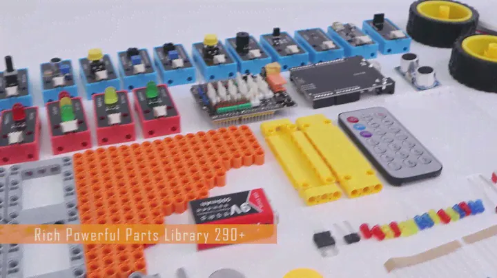 Unboxing：Arduino Uno R3 Super Robot Kit (R3 included)