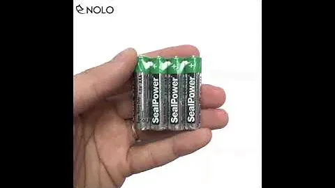 Hộp 40 Viên Pin Tiểu Mini R03P UM4 AAA 1,5V Carbon Zinc Không Thủy Ngân Không Cadium Không Chì