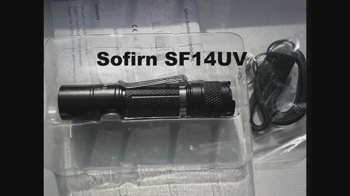 Ультрафиолетовый фонарик Sofirn  SF14UV на АА