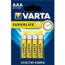 Батарейка солевая Varta Superlife AAA 4 шт.