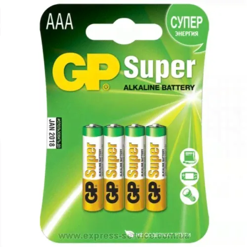 Батарейка GP Super Alkaline AAA, 60 шт.-0