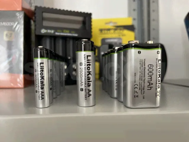 аккумуляторы liitoKala AA AAA 9V