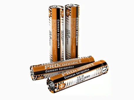 Солевая батарейка AAA R-03 мизинчиковая-0