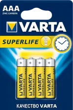 Батарейка VARTA SUPERLIFE AAA бл.4 (рус.)