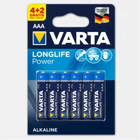 Батарейка Varta Longlife Power AAA блистер 6шт.-0
