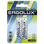 Аккумулятор Ni-Mh 1100 мА·ч Ergolux Rechargeable batteries AAA-0