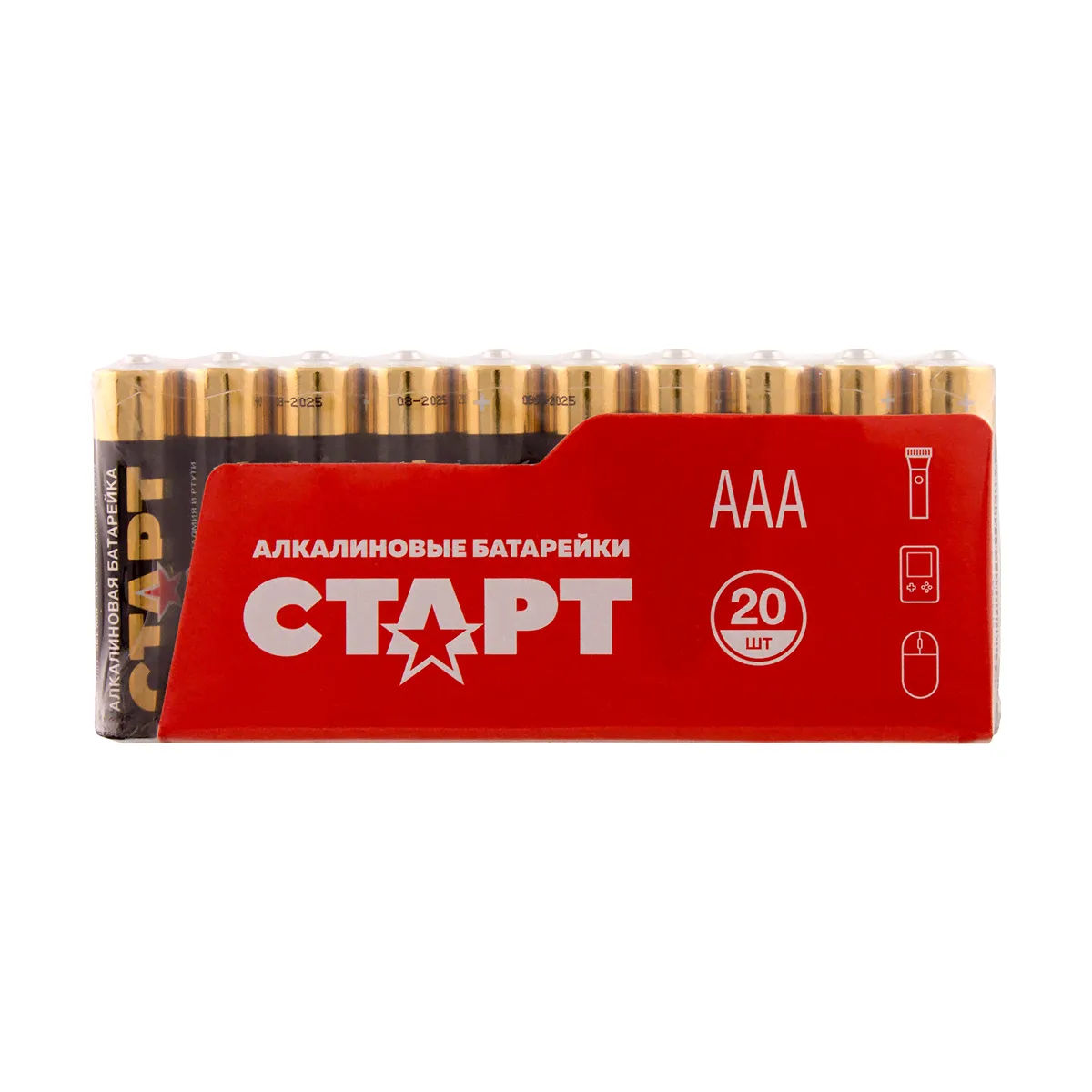 Батарейка Старт LR03-B20, типоразмер AAA, 20 шт