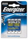 Батарейка Energizer Ultimate Lithium AAA 4 шт блистер