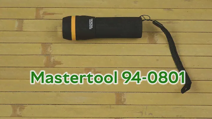 Розпаковка Mastertool 103 х 31 мм LED 3 x AAA, ABS (94-0801)