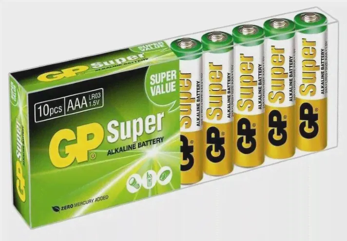 Батарейка GP 24A Super Alkaline AAA (10шт)