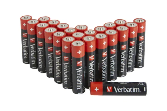 Батарейка одноразовая Verbatim AAA щелочная 1.5 V 24 шт -18 - 50 °C