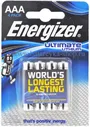 Батарейки AAA ENERGIZER ULTIMATE lithium 1.5V литиевая цена за 1 шт.
