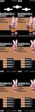 Батарейка Duracell Simply AAA (LR03) алкалиновая, 4BL/298387